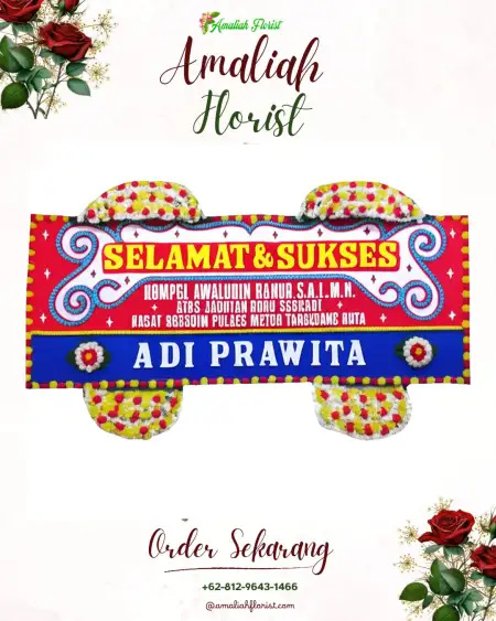 Papan Bunga Ucapan Selamat Ngariboyo
